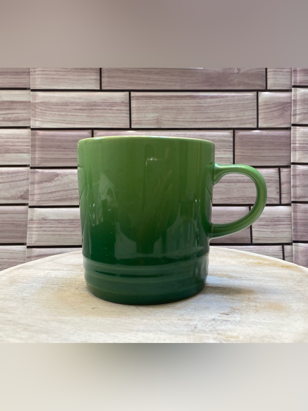 Le Creuset ❤️ Coffee Mug Cup 350ml 12oz Bamboo Green NWT